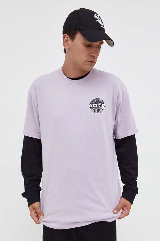 Ruházat Vans pamut póló VN0008SFC7S1 lila