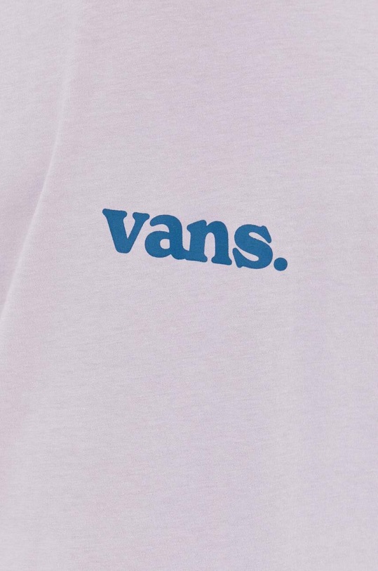 Vans pamut póló VN0008TKC7S1 lila