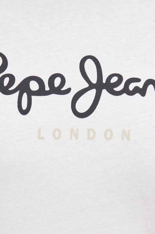 Pepe Jeans tricou din bumbac Eggo PM508208.803 bej