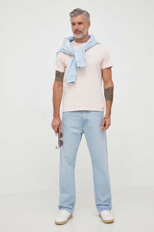Bavlněné tričko Pepe Jeans JAYDEN PM509098.324 růžová AW23