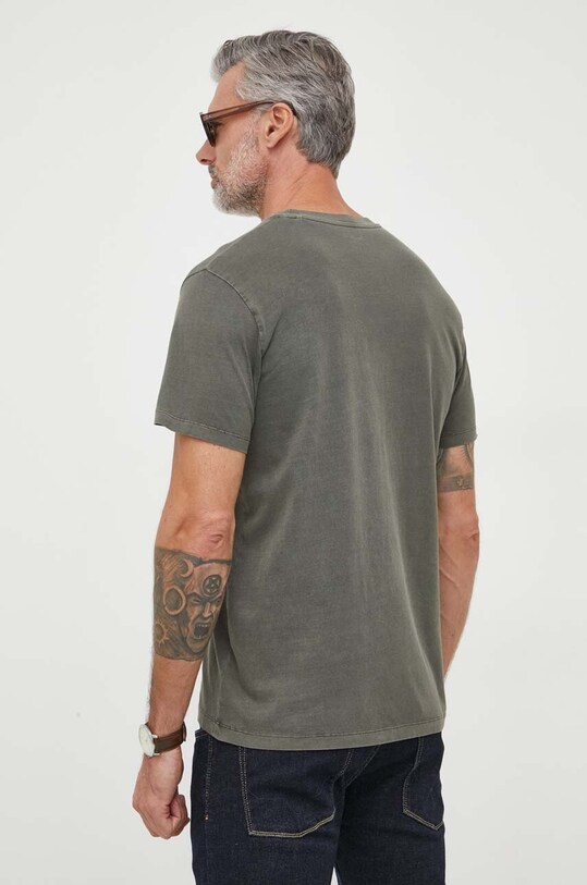 Odzież Pepe Jeans t-shirt bawełniany JAYDEN PM509098.728 zielony
