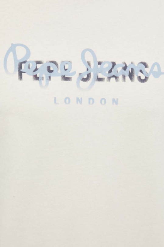 Pepe Jeans t-shirt bawełniany PM509103.804 beżowy