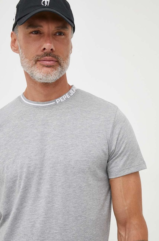 Tričko Pepe Jeans Warian potisk šedá PM509117.963