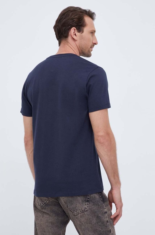 Oblečenie Bavlnené tričko Pepe Jeans Wido PM509126.594 tmavomodrá