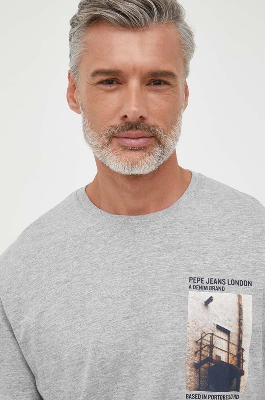 Pepe Jeans t-shirt Wilfredo szary PM509128.933