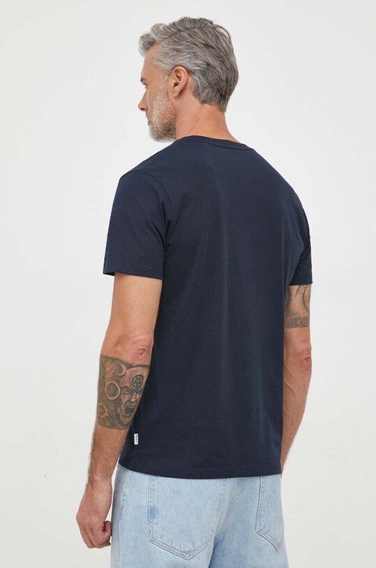 Ruházat Pepe Jeans pamut póló Westend PM509124.594 sötétkék