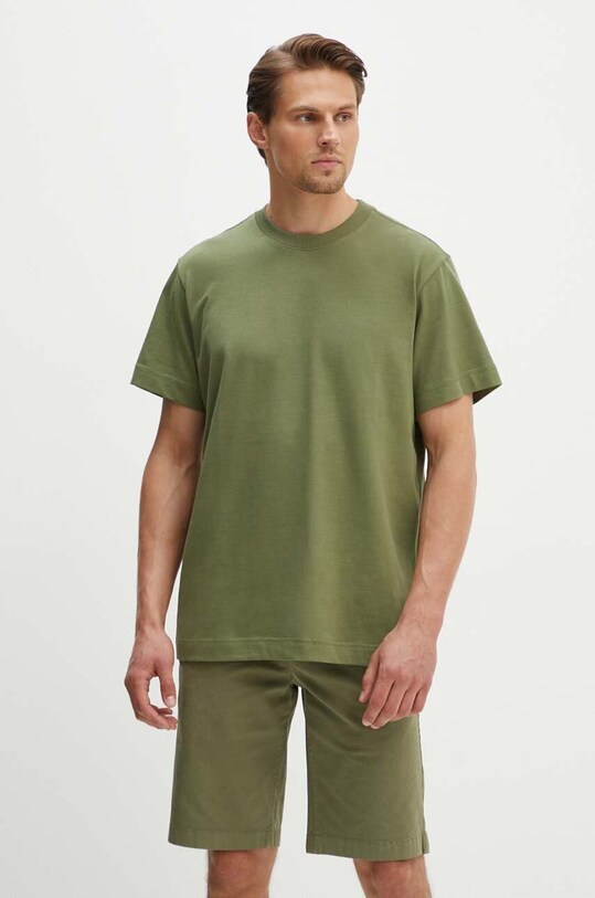 G-Star tricou din bumbac verde D23471.C784