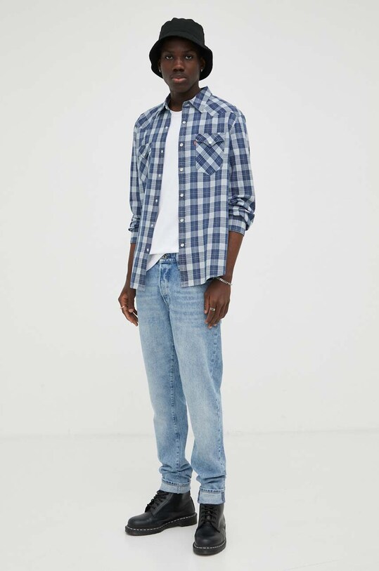 G-Star Raw t-shirt bawełniany D23712.336 biały AW23