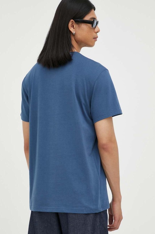 Odzież G-Star t-shirt bawełniany D23712.336 granatowy