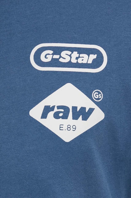 G-Star t-shirt bawełniany D23712.336 granatowy