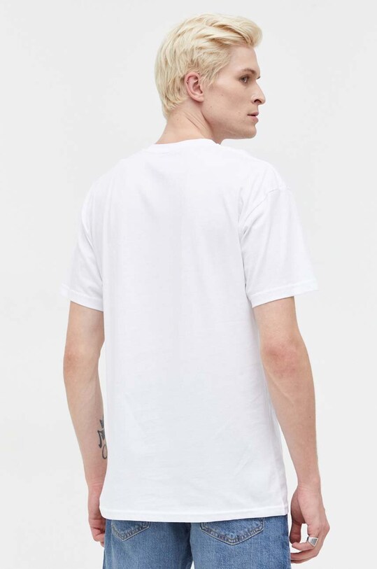Odzież Vans t-shirt bawełniany VN0008TBWHT1 biały
