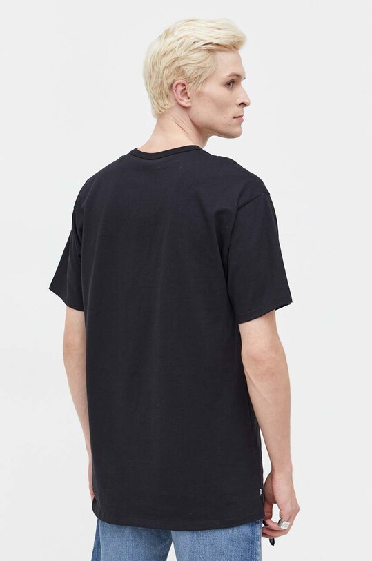 Odzież Vans t-shirt bawełniany VN0A5KGCA2T1 czarny