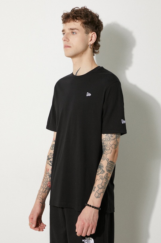 Îmbrăcăminte New Era tricou din bumbac 60416742 negru