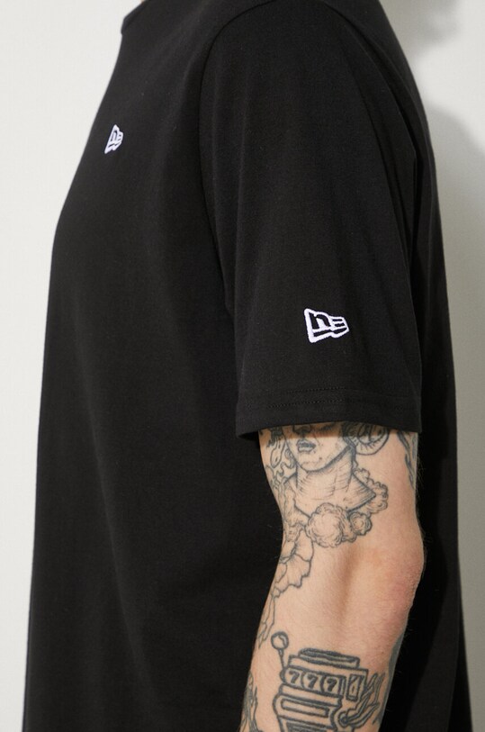 New Era cotton t-shirt 60416742 black