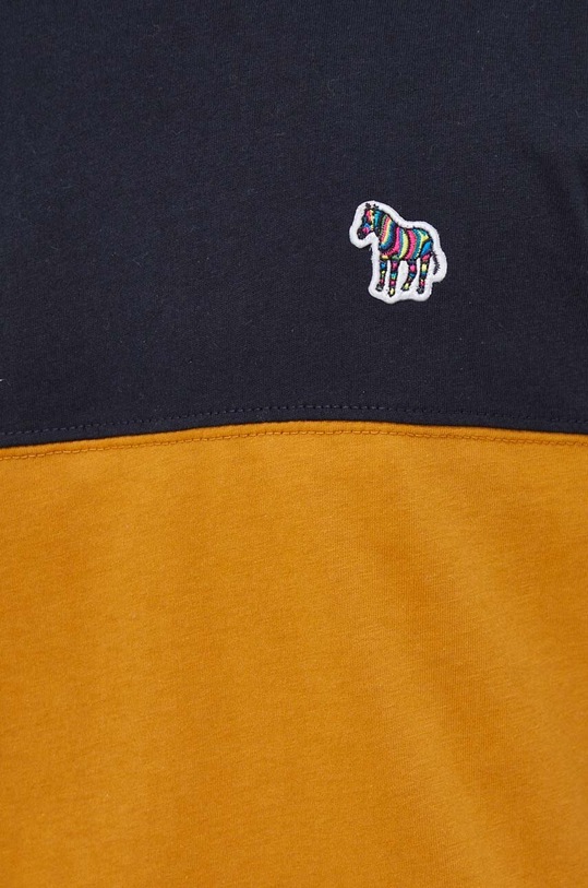Βαμβακερό μπλουζάκι PS Paul Smith M2R.004XZ.L20064 σκούρο μπλε