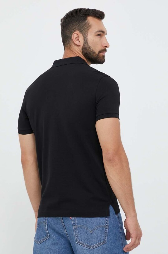 Îmbrăcăminte Gant polo de bumbac 2220 negru
