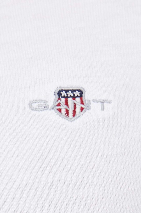 Хлопковая футболка Gant 2003184 белый