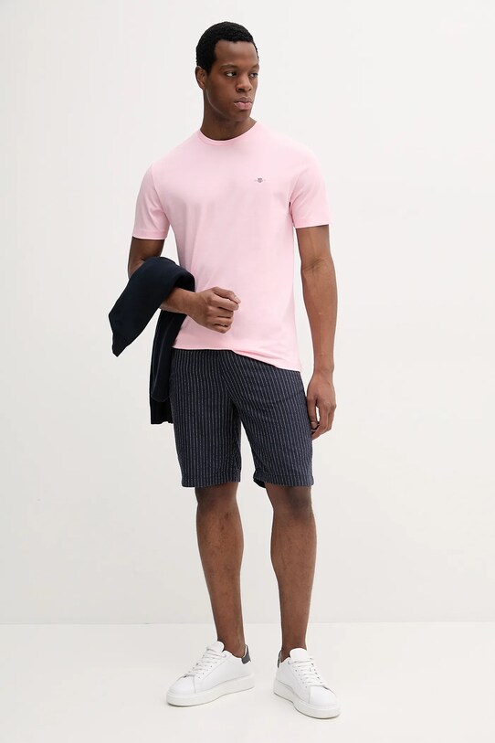 Gant tricou din bumbac 2003184 roz SS25