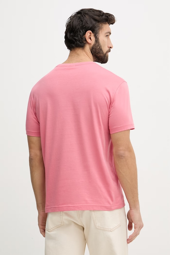 Odzież Gant t-shirt bawełniany 2003184 różowy