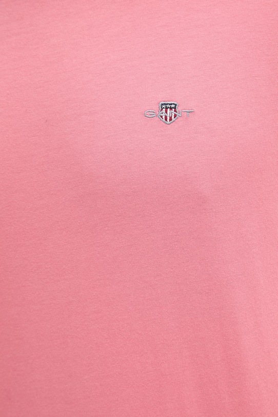 Gant t-shirt bawełniany 2003184 różowy