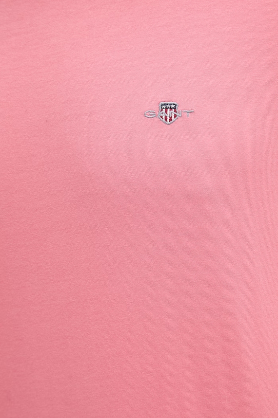 Gant t-shirt bawełniany 2003184 różowy