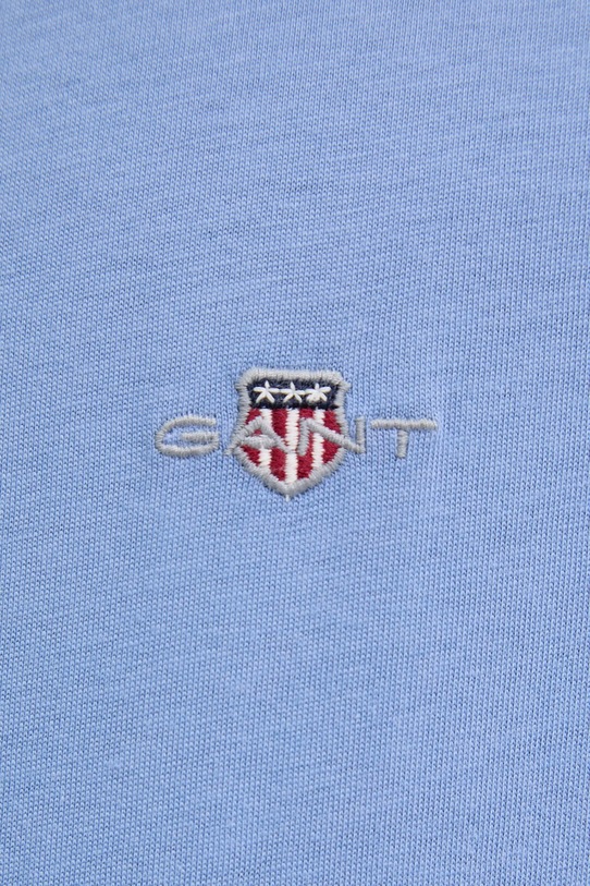 Gant t-shirt bawełniany 2003184 niebieski