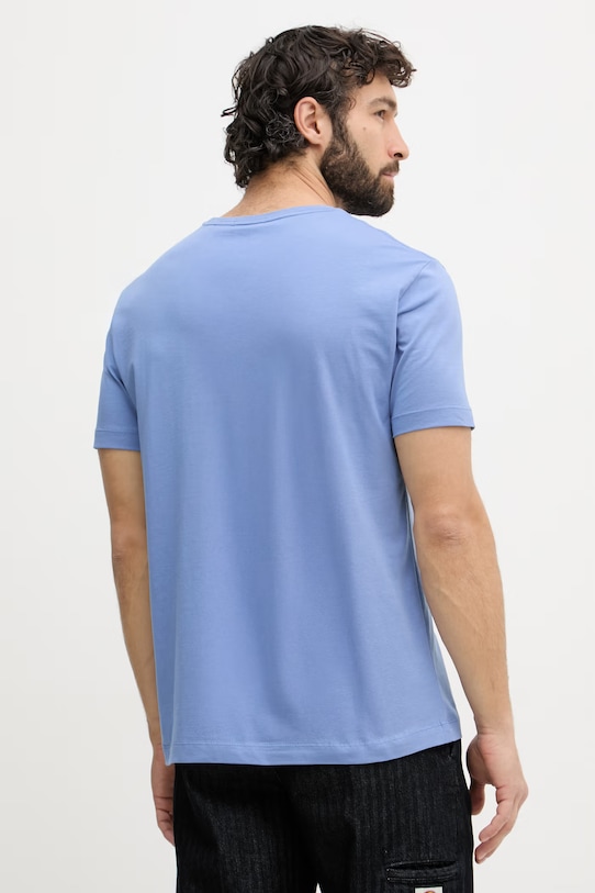 Oblečenie Gant tričko pánske bavlnené 2003184 modrá