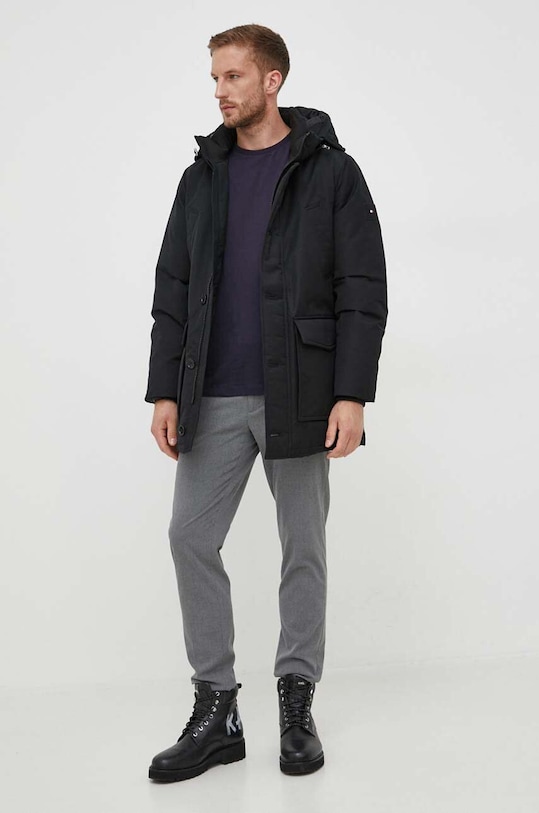 Bavlněné tričko Gant 2003184 námořnická modř NC25