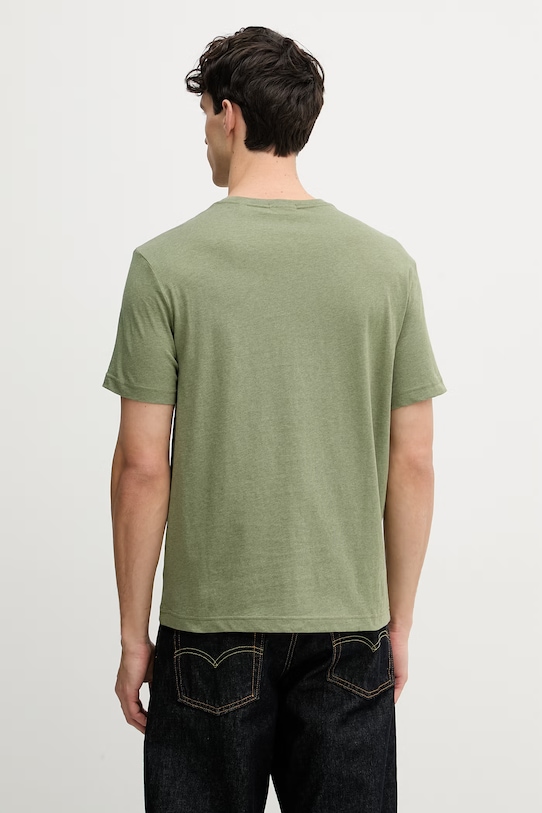 Odzież Gant t-shirt bawełniany 2003184 zielony