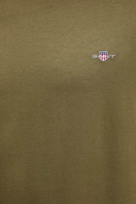 Gant t-shirt bawełniany 2003184 zielony
