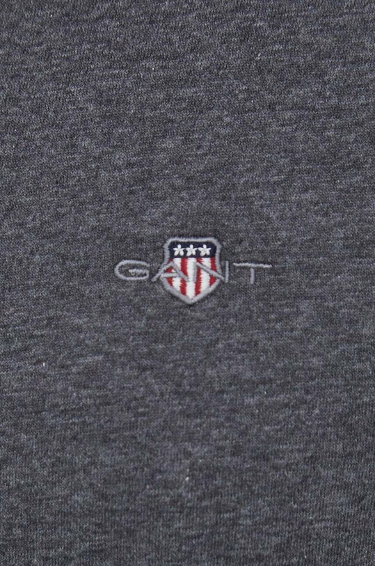 Бавовняна футболка Gant 2003184 сірий