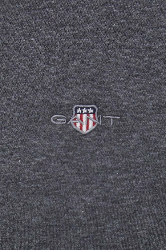 Bavlnené tričko Gant 2003184 sivá