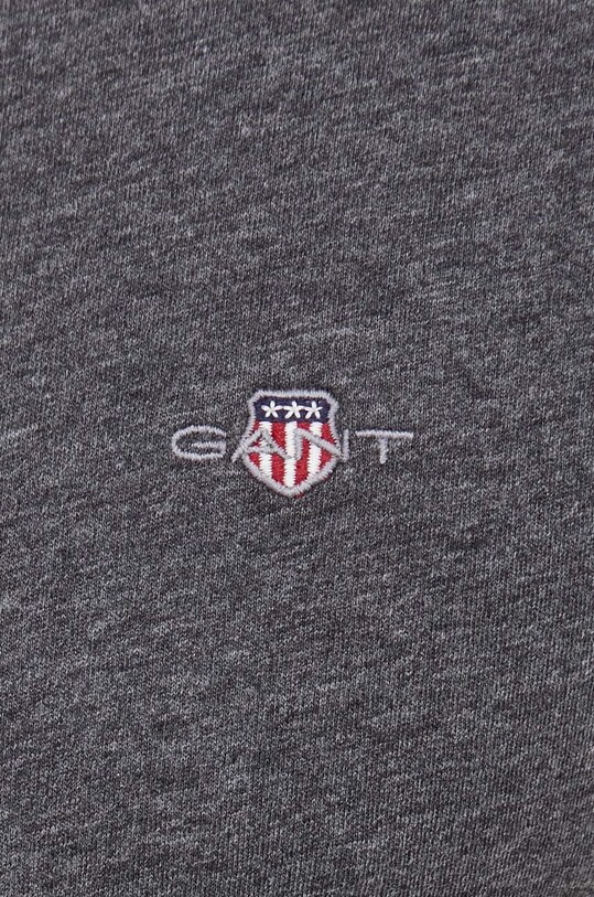 Бавовняна футболка Gant 2003184 сірий