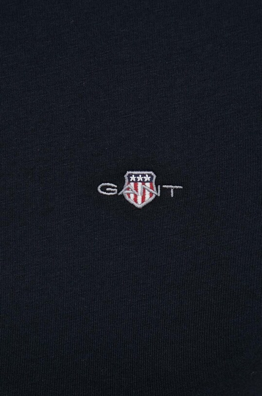 Gant t-shirt bawełniany 2003185 czarny