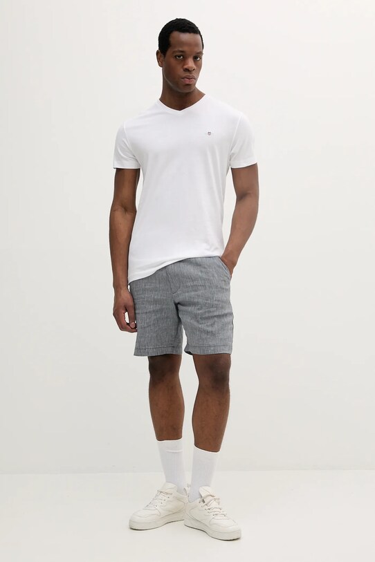 Gant t-shirt in cotone 2003186 bianco SS25