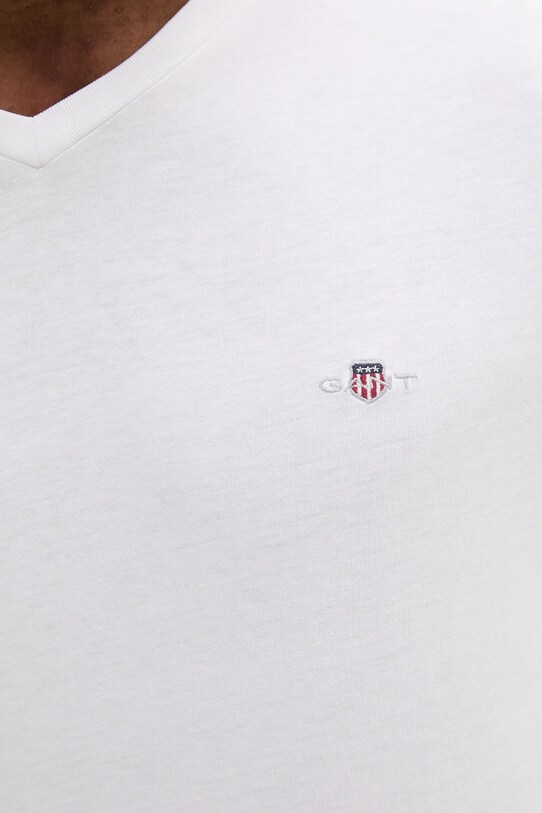 Gant t-shirt in cotone 2003186 bianco