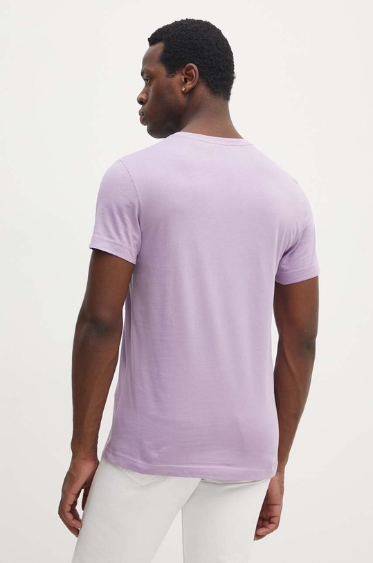 Oblečení Bavlněné tričko Gant 2003186 fialová