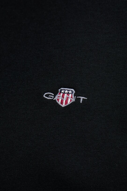 Gant pamut póló 2003186 fekete