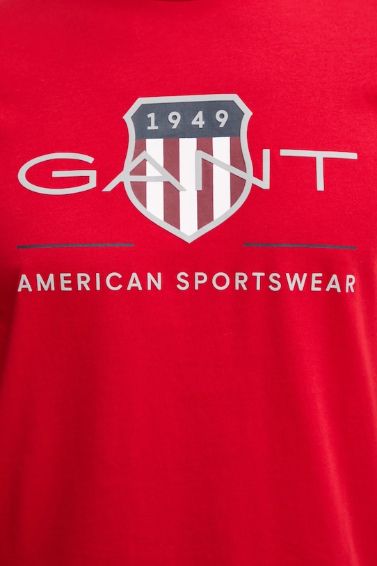 Gant tricou din bumbac 2003199 rosu