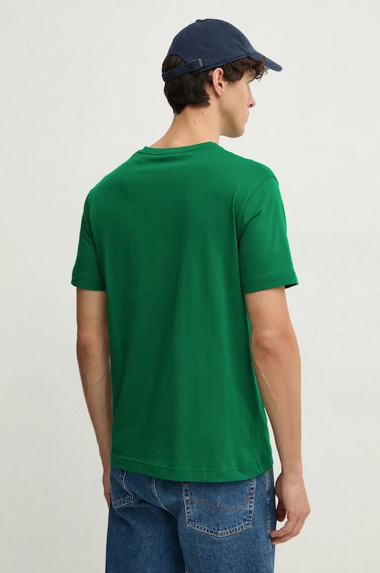 Oblečení Bavlněné tričko Gant 2003199 zelená