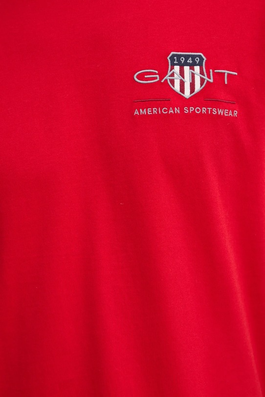 Gant t-shirt bawełniany 2067004 czerwony