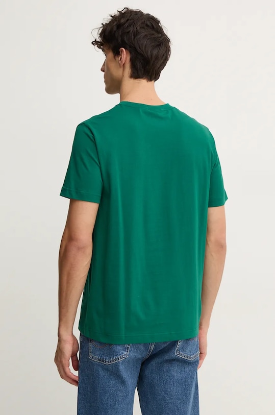 Oblečení Bavlněné tričko Gant 2067004 zelená