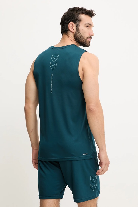 Oblečení Tréninkové tričko Hummel Flex 219171 tyrkysová