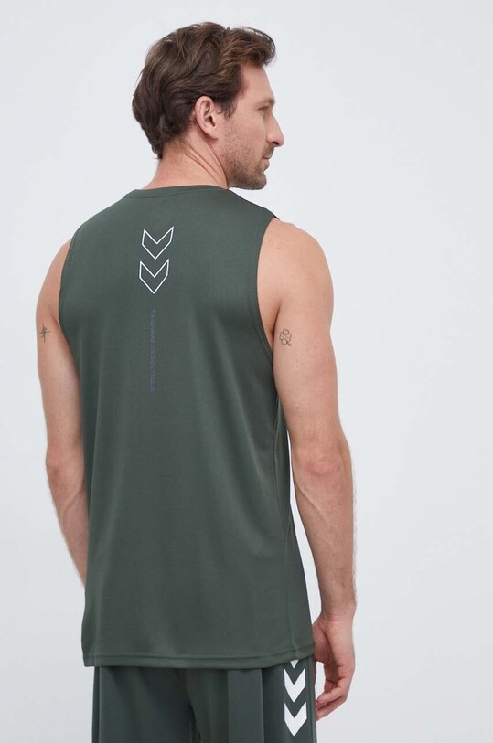 Odzież Hummel t-shirt treningowy Flex 219171 zielony