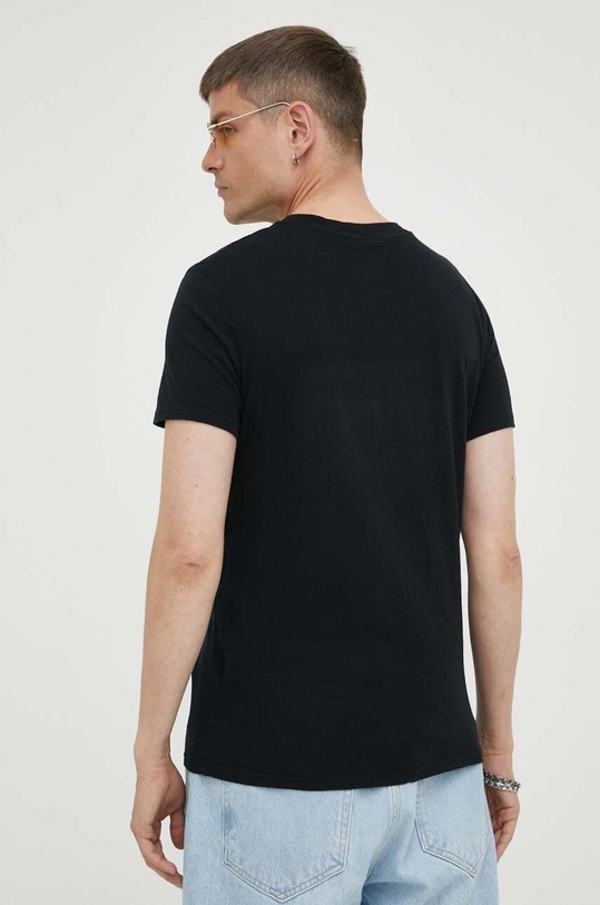 Odzież American Vintage t-shirt bawełniany MGAMI02AH23 czarny