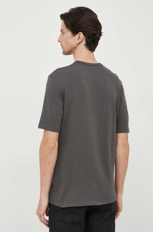 Îmbrăcăminte Sisley tricou din bumbac 32M7S102R.06W gri
