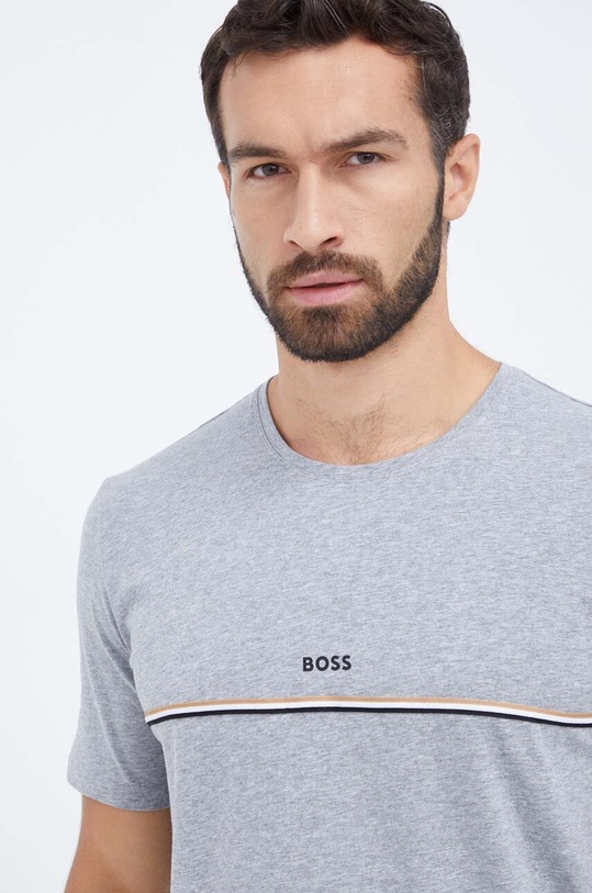 BOSS t-shirt lounge szary 50502864