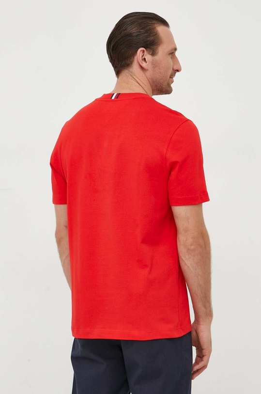 Odzież Tommy Hilfiger t-shirt bawełniany MW0MW32589 czerwony