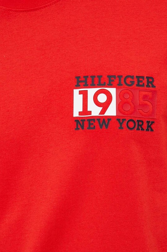 Хлопковая футболка Tommy Hilfiger MW0MW32597 красный