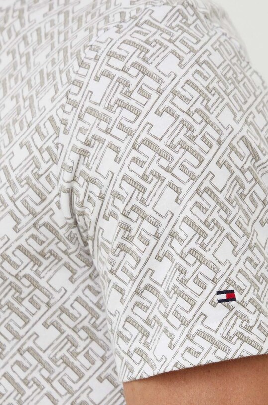 Tommy Hilfiger t-shirt bawełniany MW0MW32600 biały